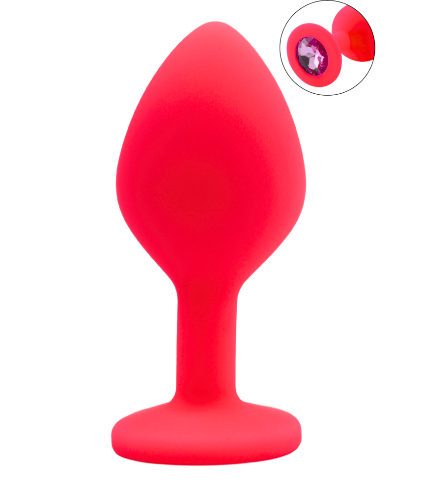 Plug bijou rose Medium - DB-RY068PNK